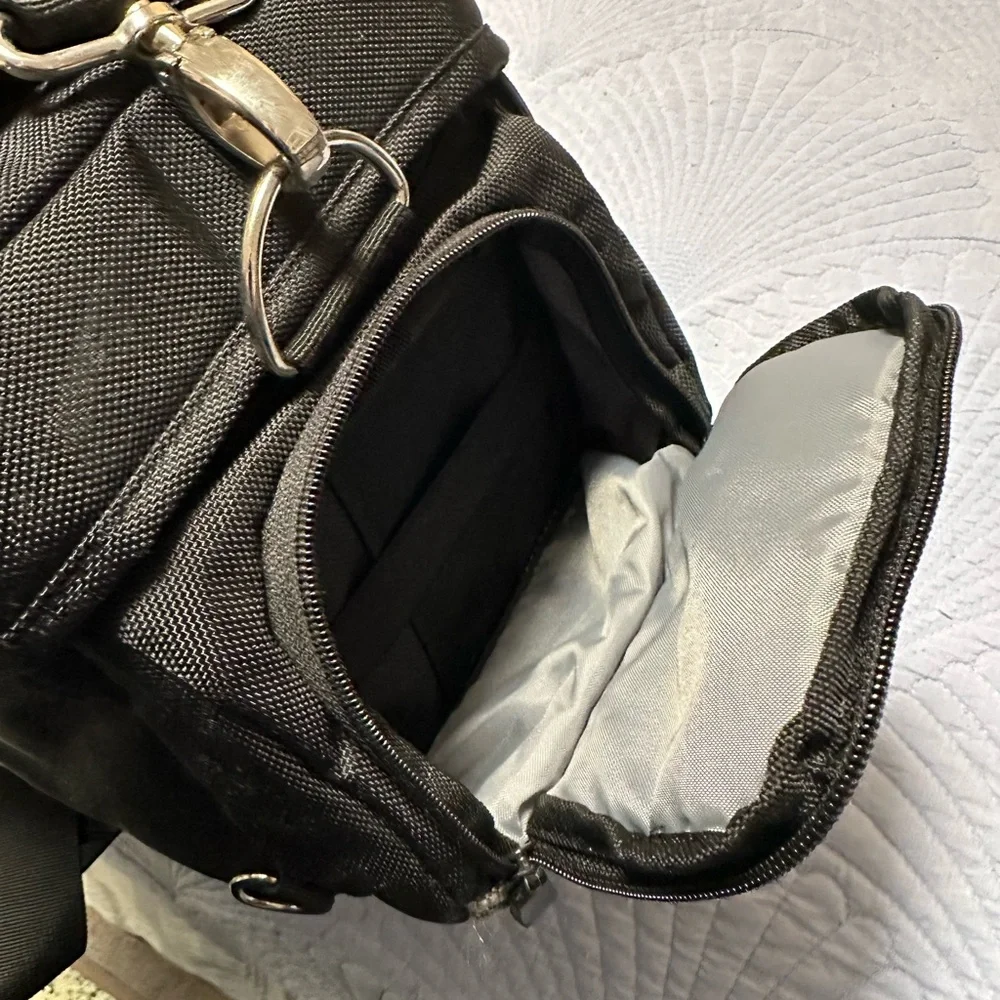 Canon Black Messenger Bag
